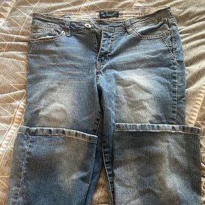 Royalty slightly distressed jeans size 8